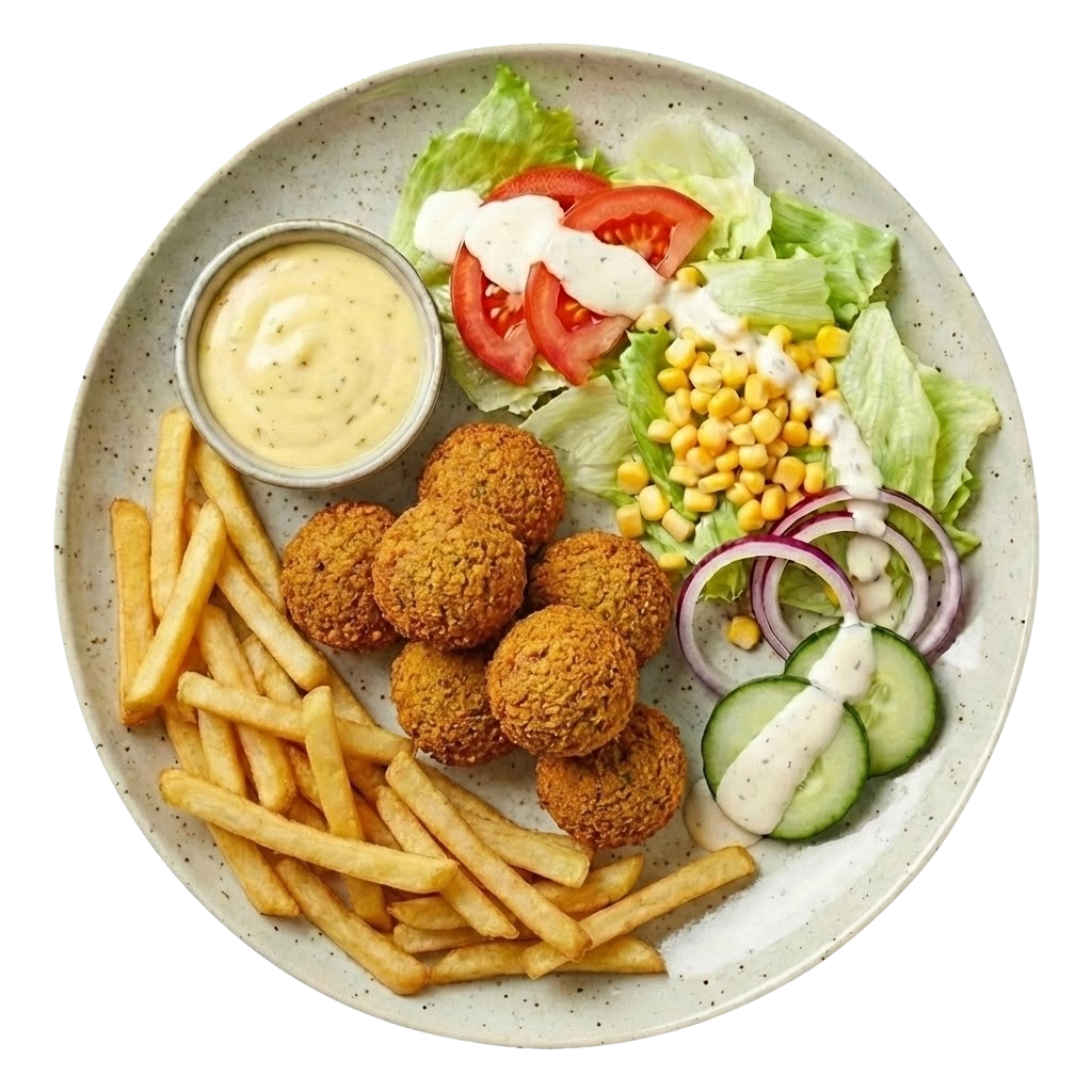 Falafeltallerken